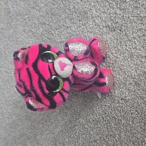 Zuru CoCo Surprise Collectible POPPY NEON PLUSH Tiger Pink Black 5"